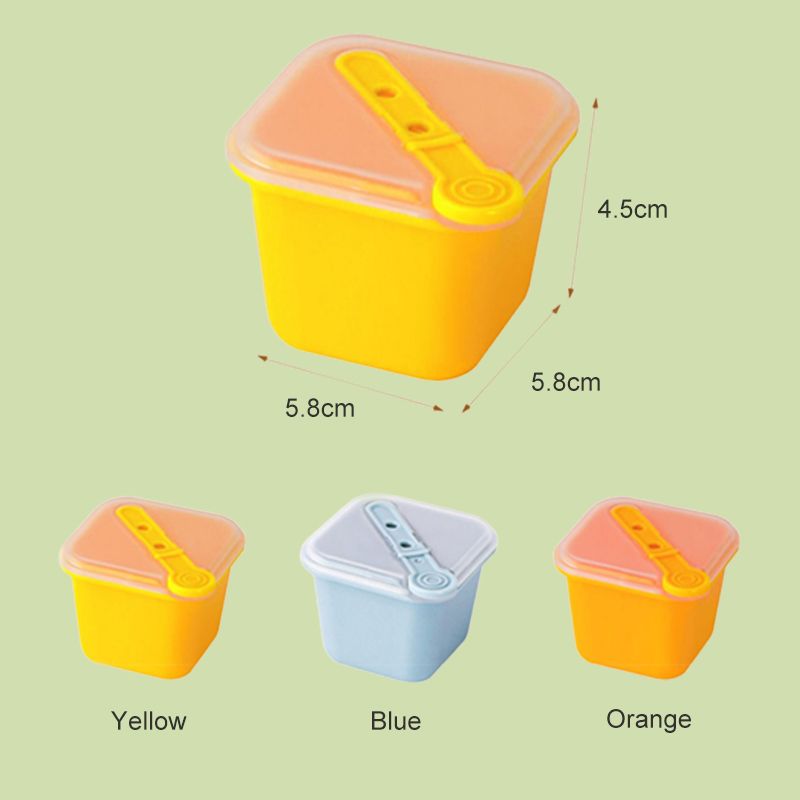 6pcs Individual Stackable Ice Cube Mold Box