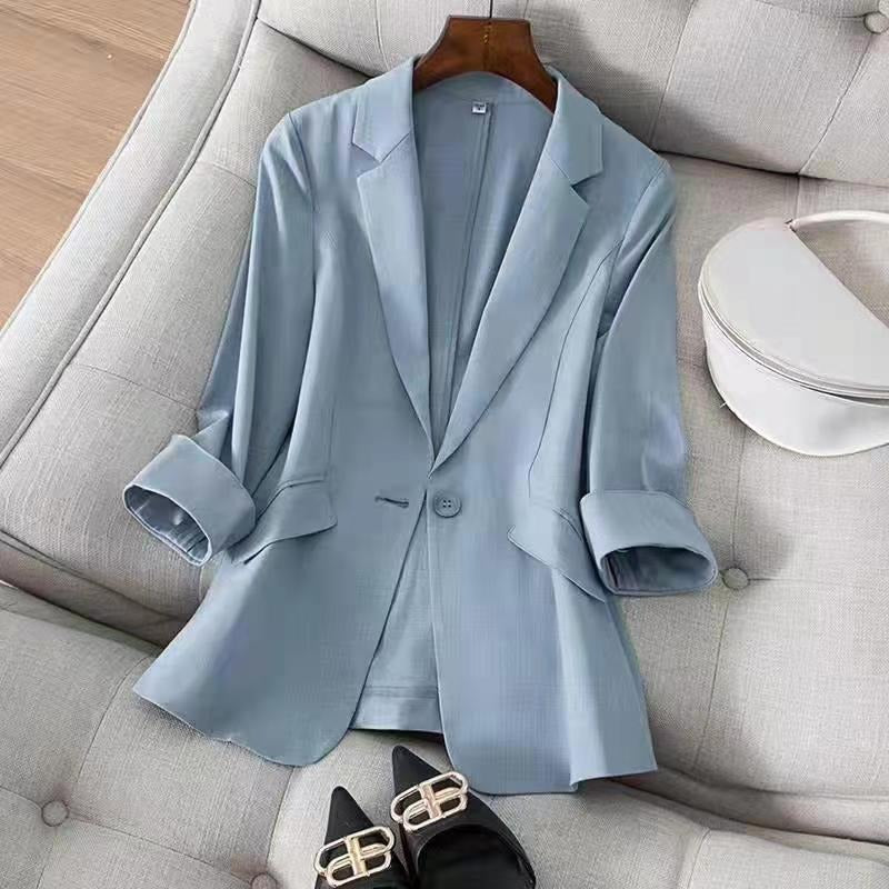 Slimming Tencel Suit Jacket