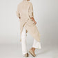 Linen Loose V Neck Top