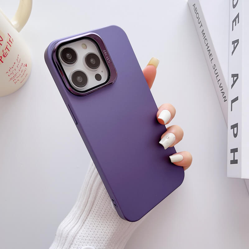 INVISIBLE KICKSTAND & LENS PROTECTOR THIN IPHONE CASE