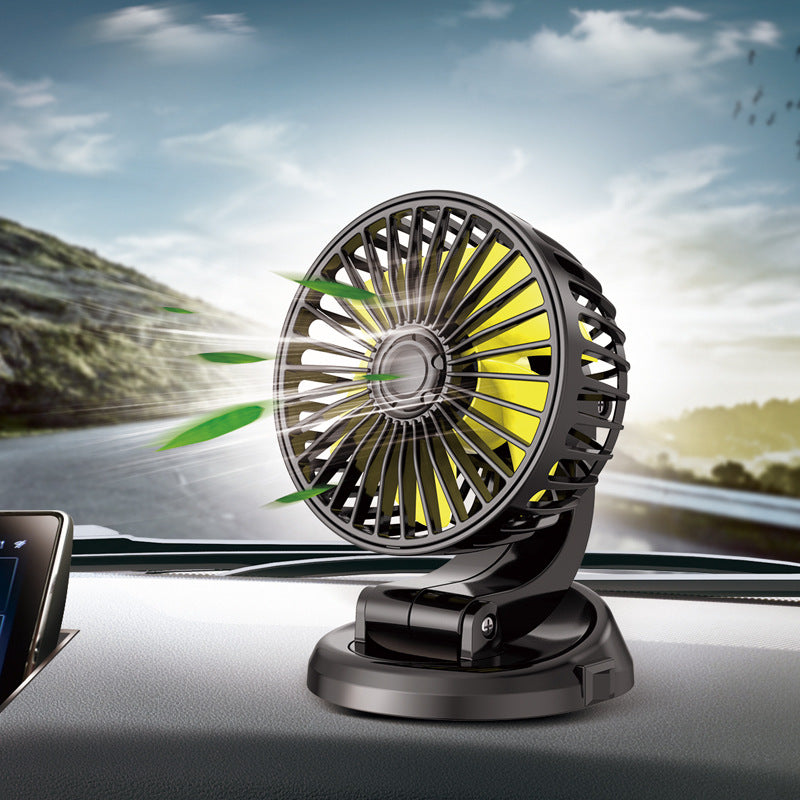 Car Essentials-Double Cooling Car Fan