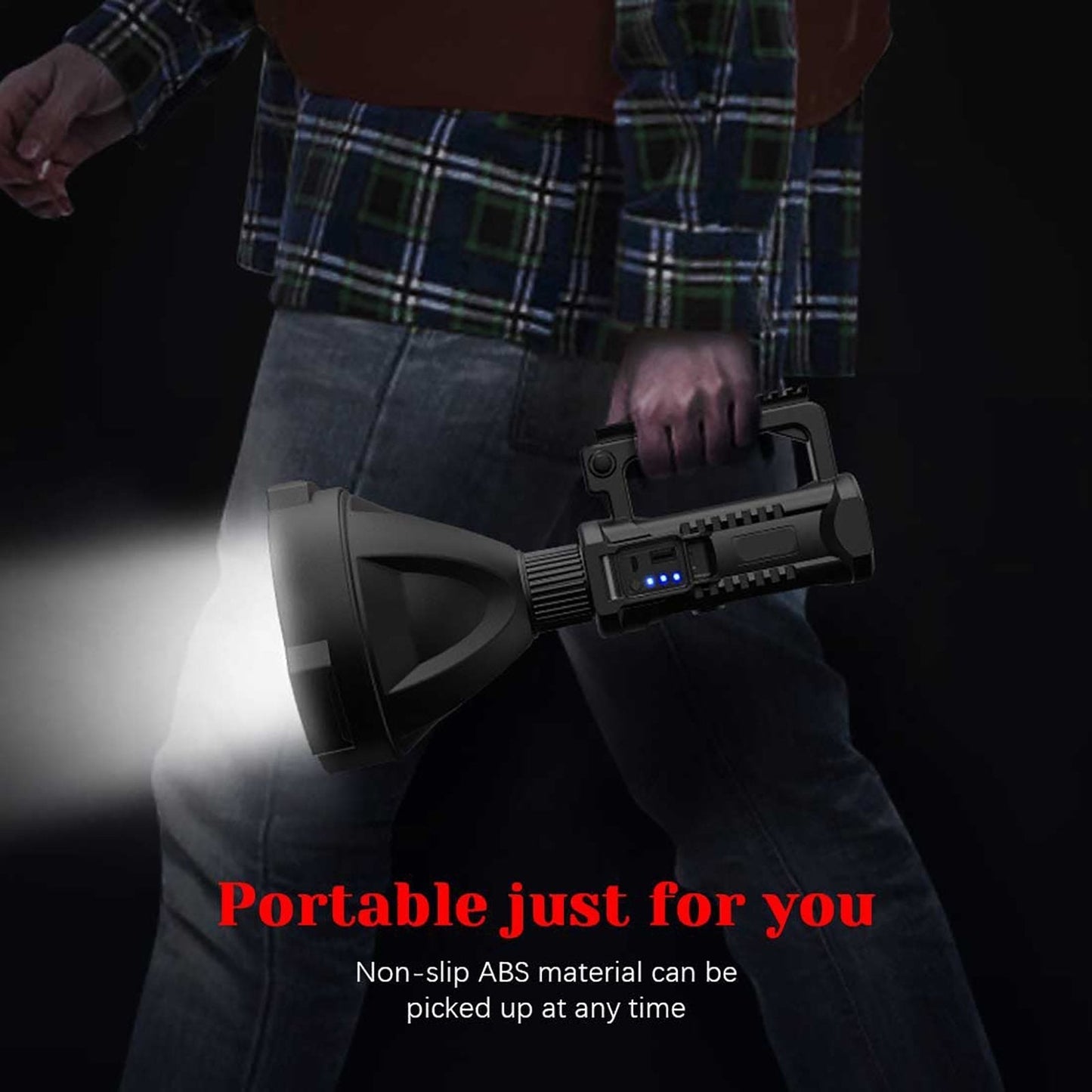 Rechargeable Handheld Spotlight Flashlight