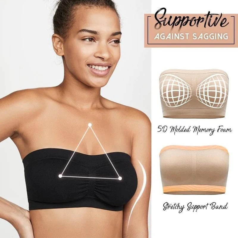 SUPPORTIVE BANDEAU BRA