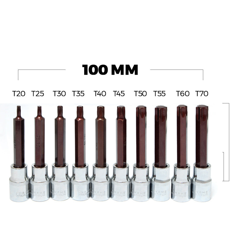 Hexagon twelve point screwdriver socket head