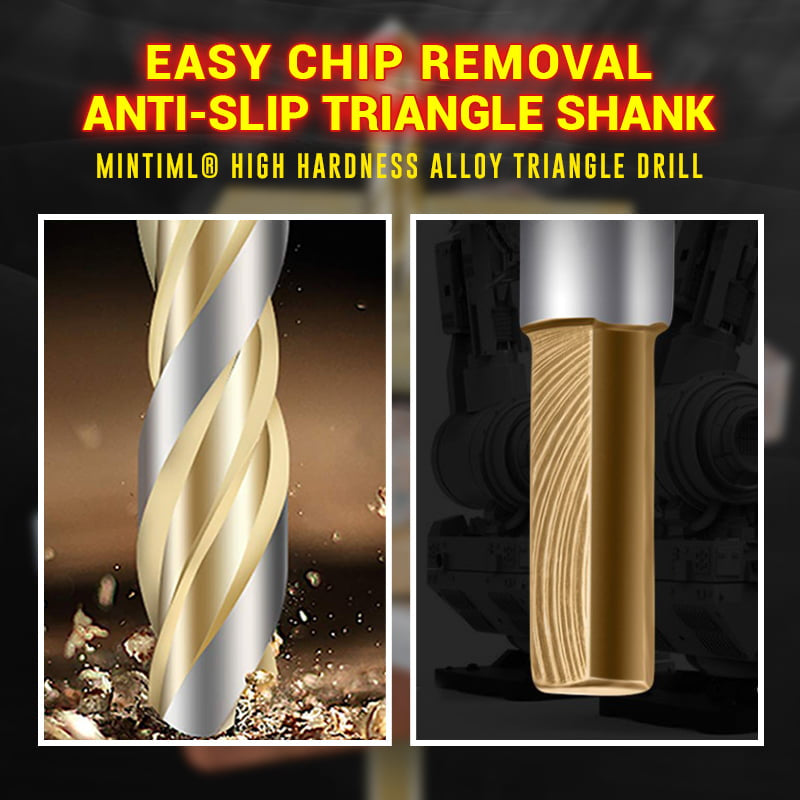 Mintiml® High Hardness Alloy Triangle Drill