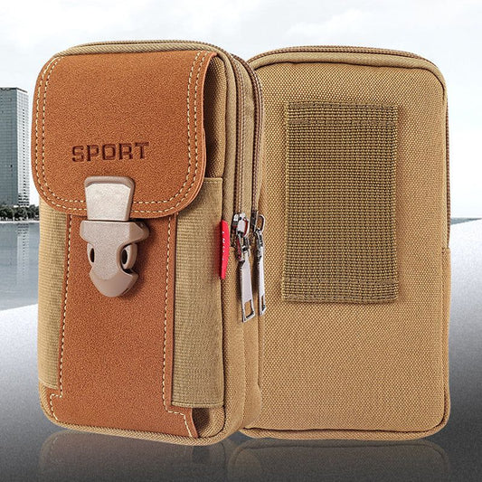 Practical Gifts - Men's Multifunctional Belt Cell Phone Bag