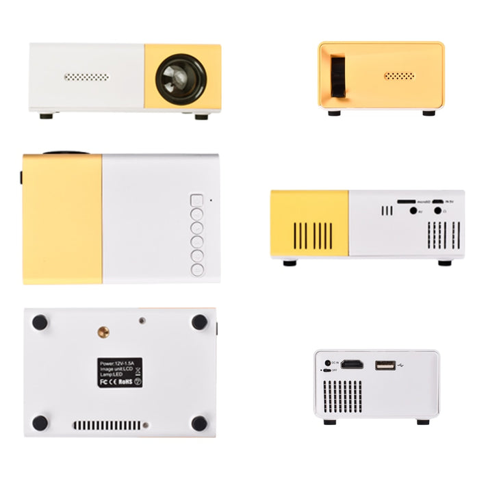 Mini Projector LED Home Media Player