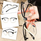 Blue Light Blocking Half-Rim Glasses